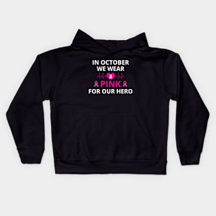 Breast Cancer Awareness Kids Hoodie